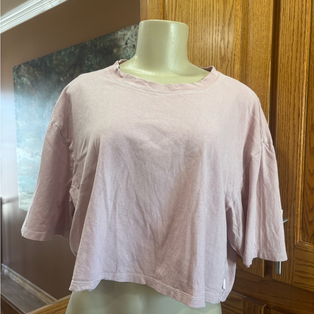 TNA Light Pink Crop Top